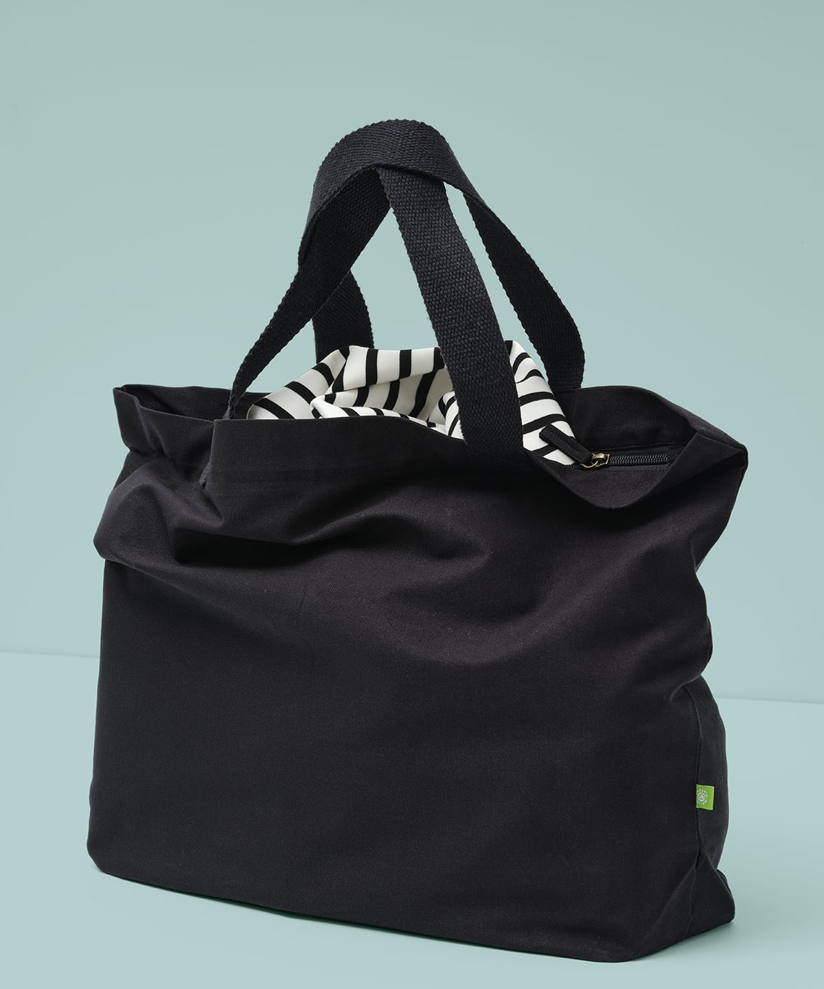 Nutshell® RL069 Elba Organic Canvas Premium Zip Tote