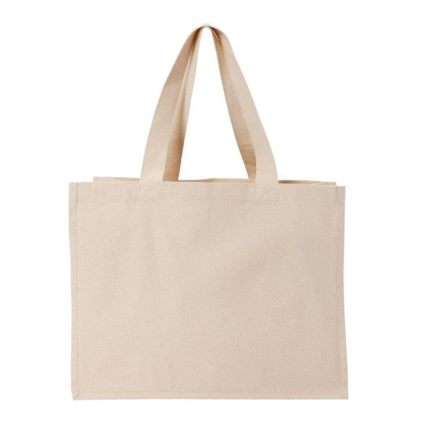 Nutshell® Recycled Premium Canvas Stand-Up Shopper