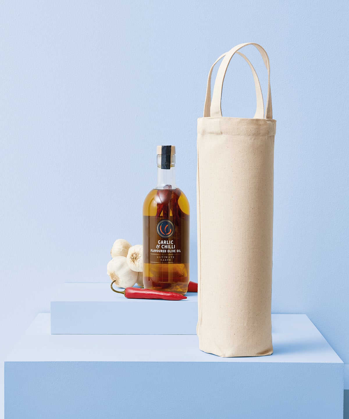 Nutshell® RL900 Recycled Premium Canvas Bottle Bag