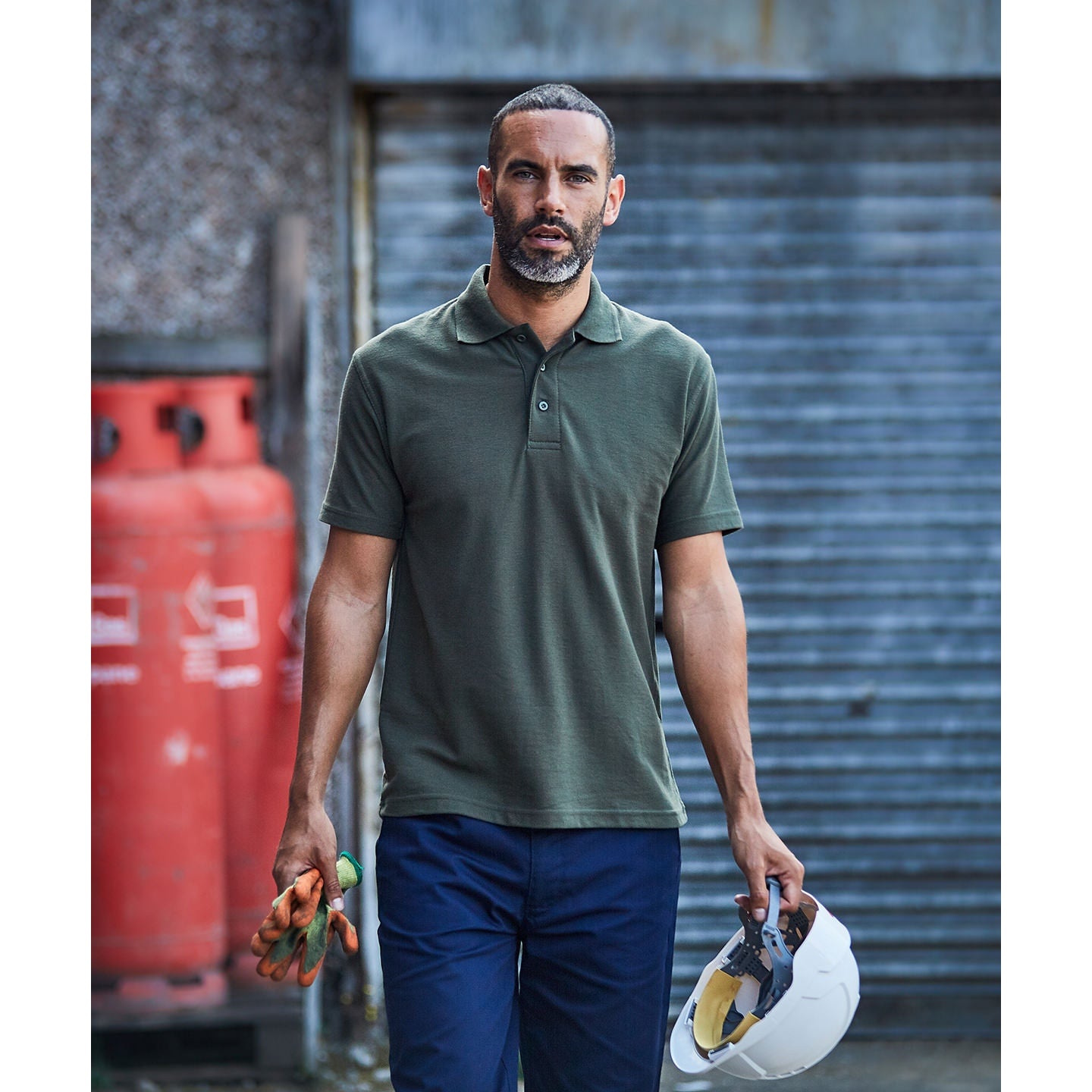 Prortx Pro Polo - Heather Grey