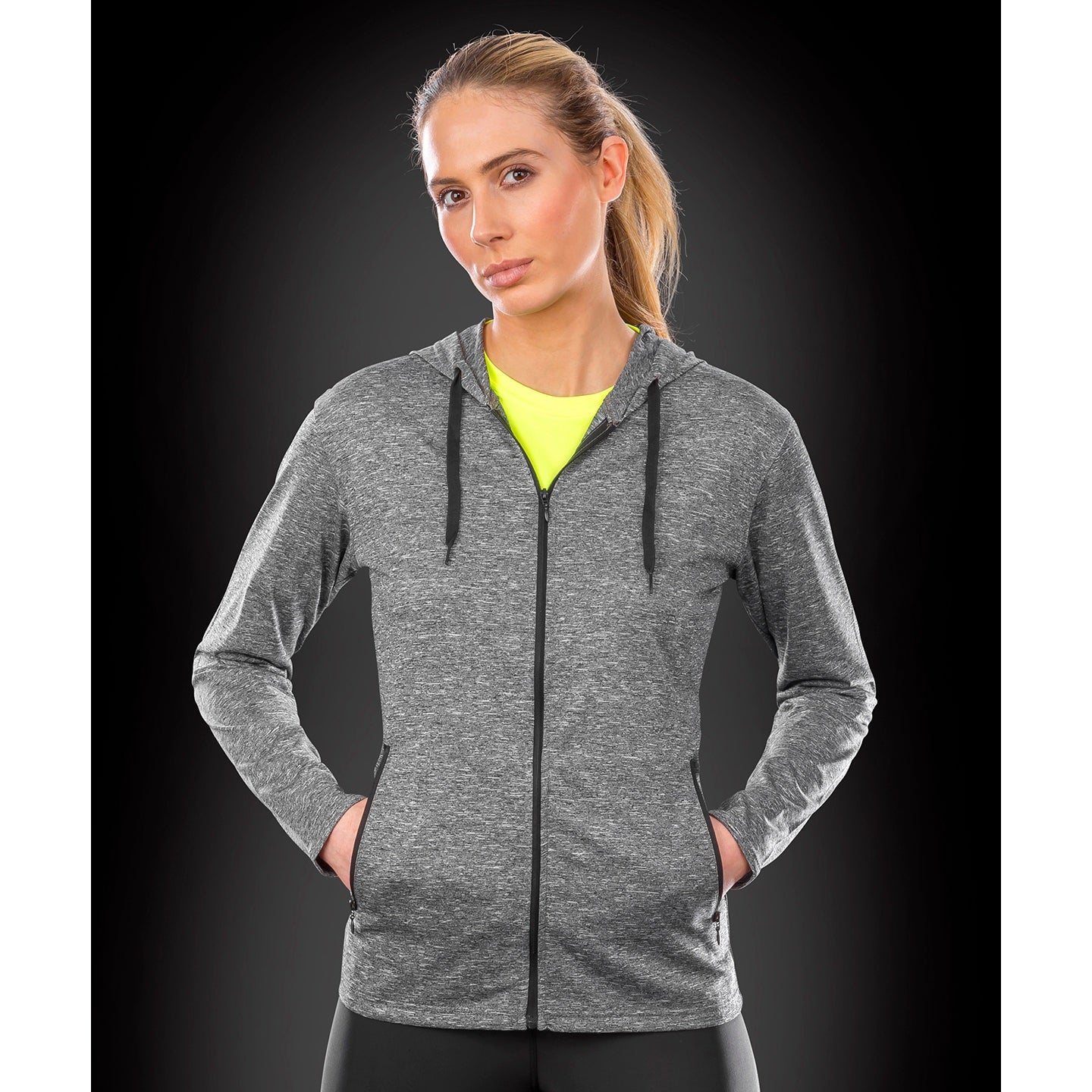 Spiro Women's Hooded Tee Jacket