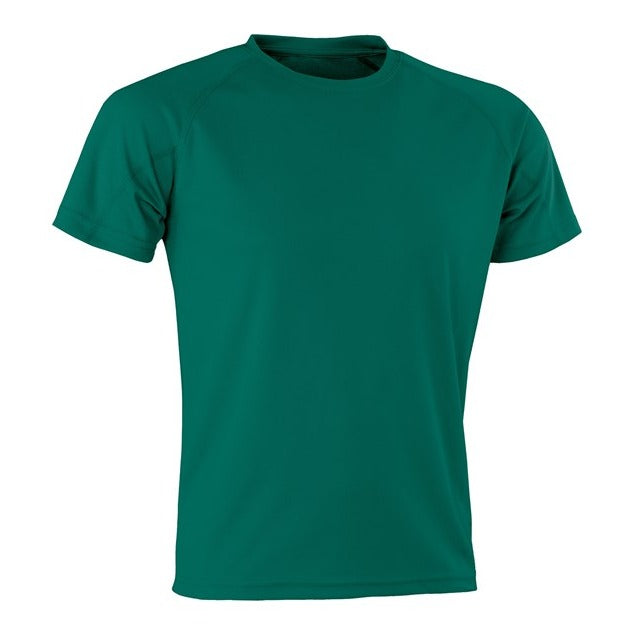 Spiro Performance Aircool Tee - Bottle Green