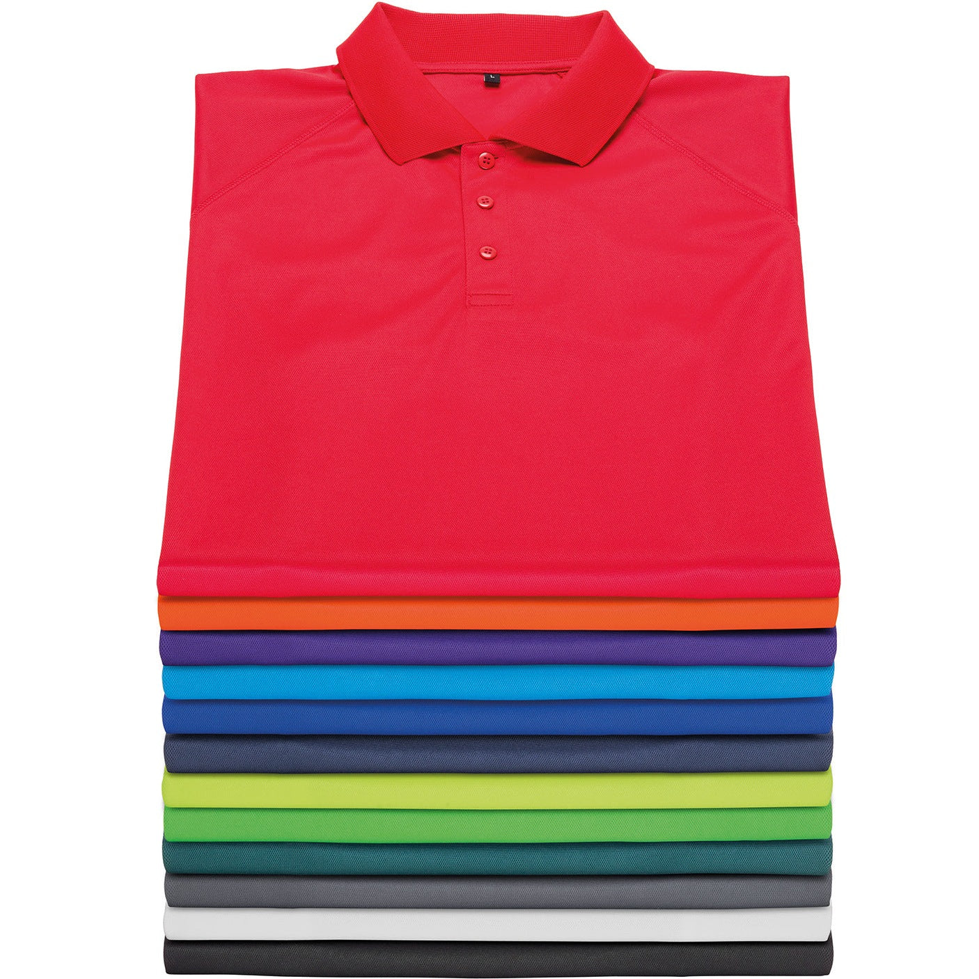 Spiro Performance Aircool Polo Shirt - Lime