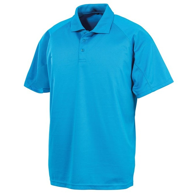 Spiro Performance Aircool Polo Shirt - Ocean