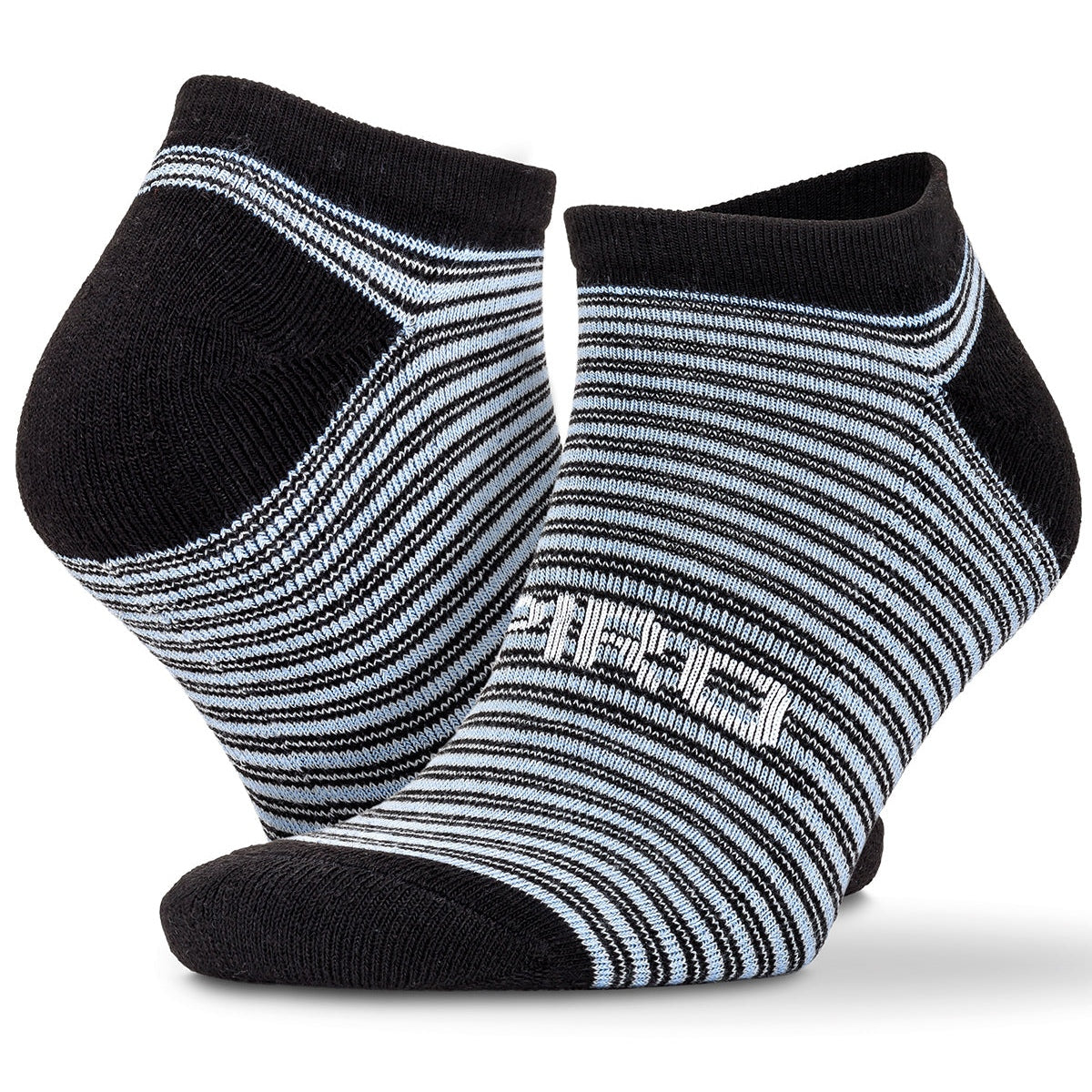 Spiro 3-Pack Mixed Stripe Sneaker Socks