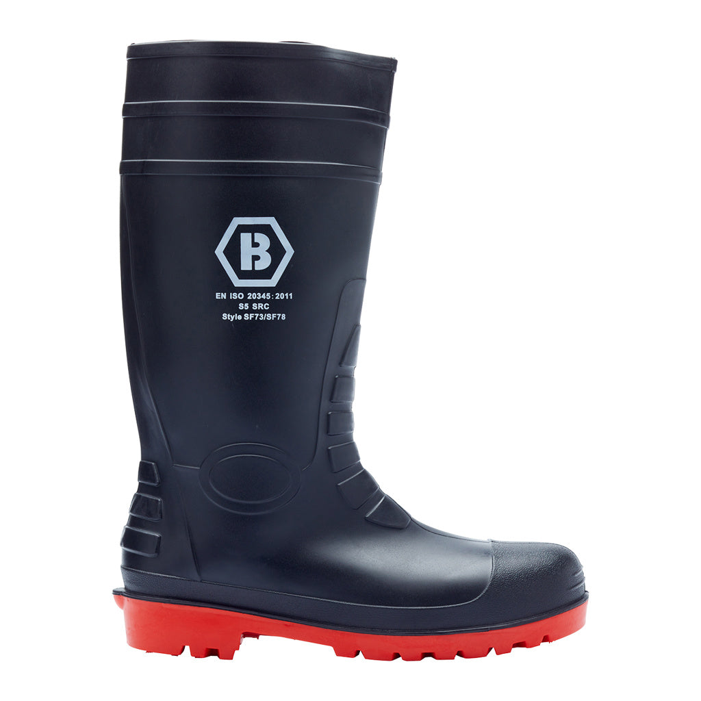 Blackrock Safety Wellingtons - Red Sole (boxed)