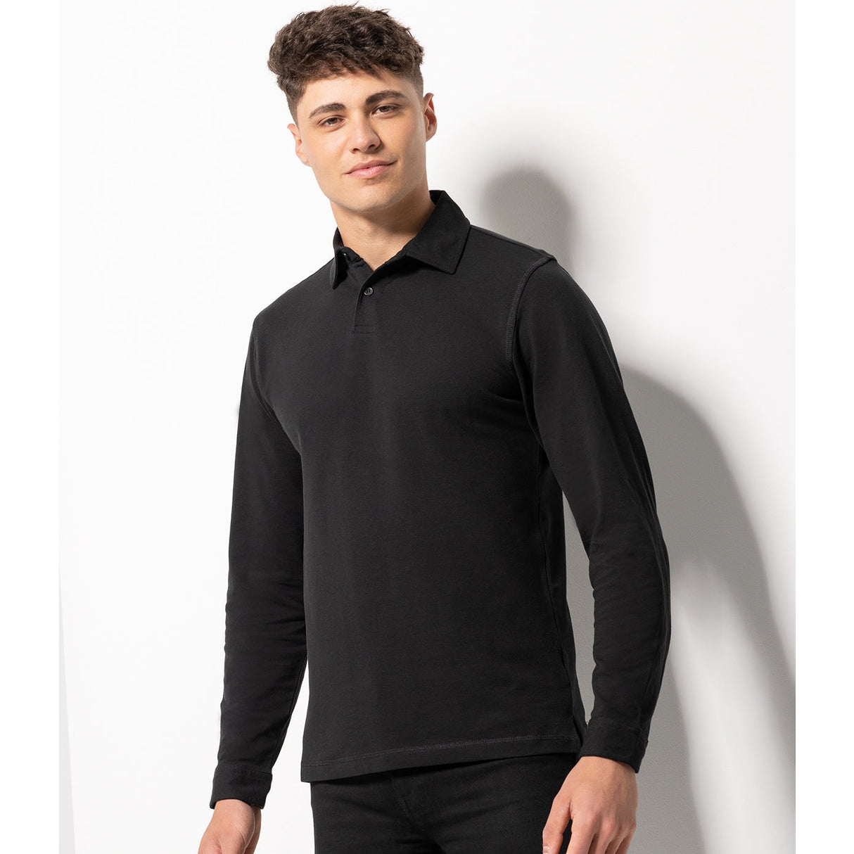 Sf Long Sleeve Stretch Polo