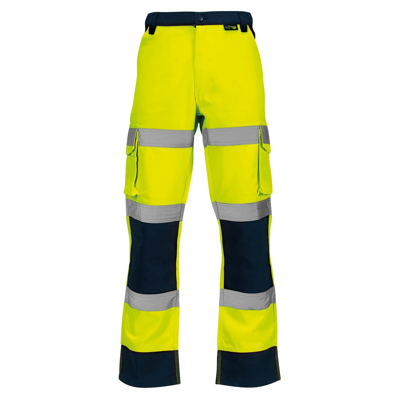 Supertouch Hi-Vis 2 Tone Yellow Combat Trousers - Regular