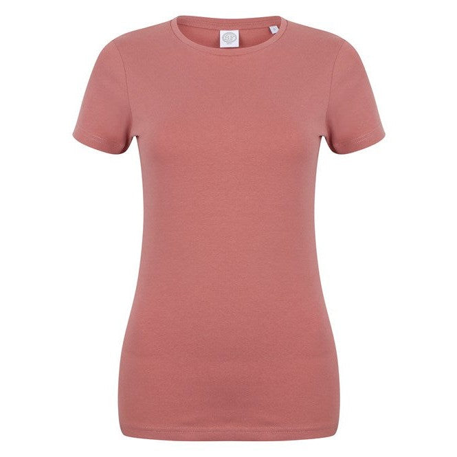 Sf Feel Good Women's Stretch T-Shirt - Clay