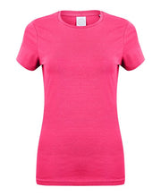 Sf Feel Good Women's Stretch T-Shirt - Fuchsia