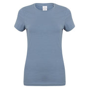 Sf Feel Good Women's Stretch T-Shirt - Stone Blue