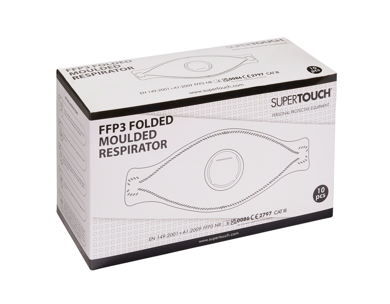 Supertouch FFP3 Tri-Folded Mask