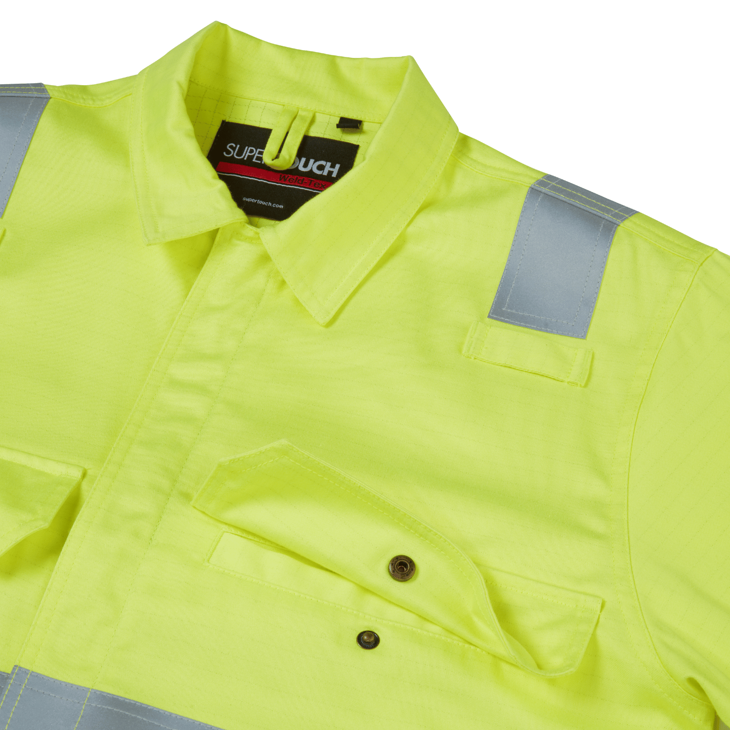 Supertouch WeldTex Flame Retardant Hi-Vis Coverall - Anti-Static Class 3