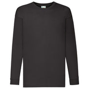 Fruit Of The Loom Kids Long Sleeve Valueweight T