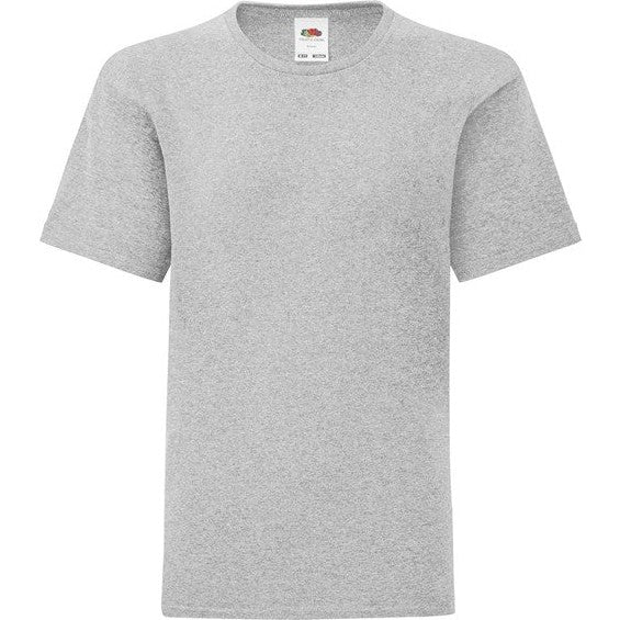 Fruit Of The Loom Kids Iconic 150 T - Heather Grey