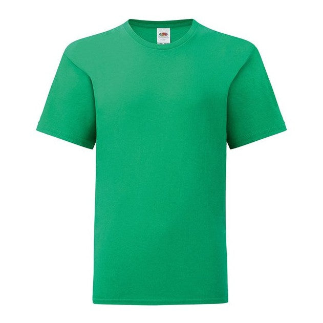 Fruit Of The Loom Kids Iconic 150 T - Kelly Green
