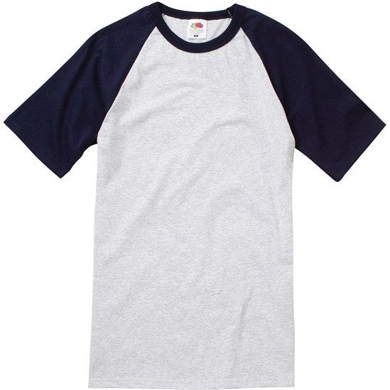 Fruit Of The Loom Short Sleeve Baseball T