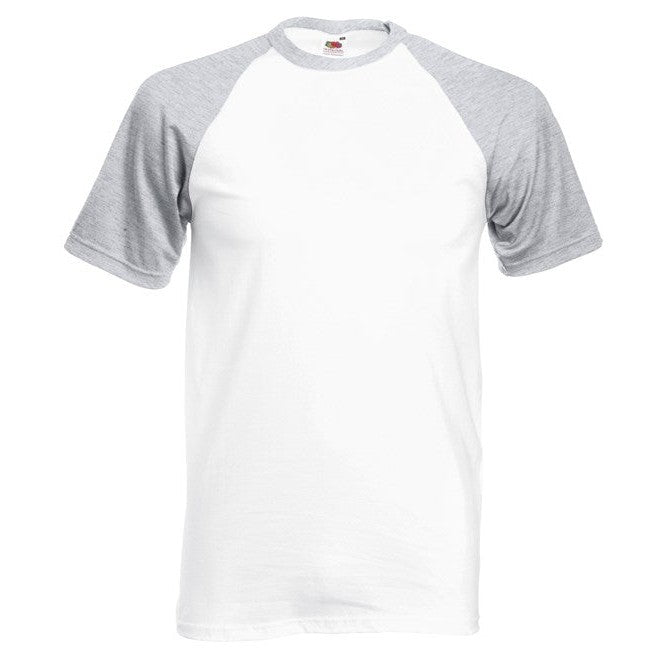 Fruit Of The Loom Short Sleeve Baseball T