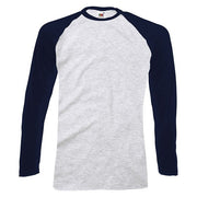 Fruit Of The Loom Long Sleeve Baseball T