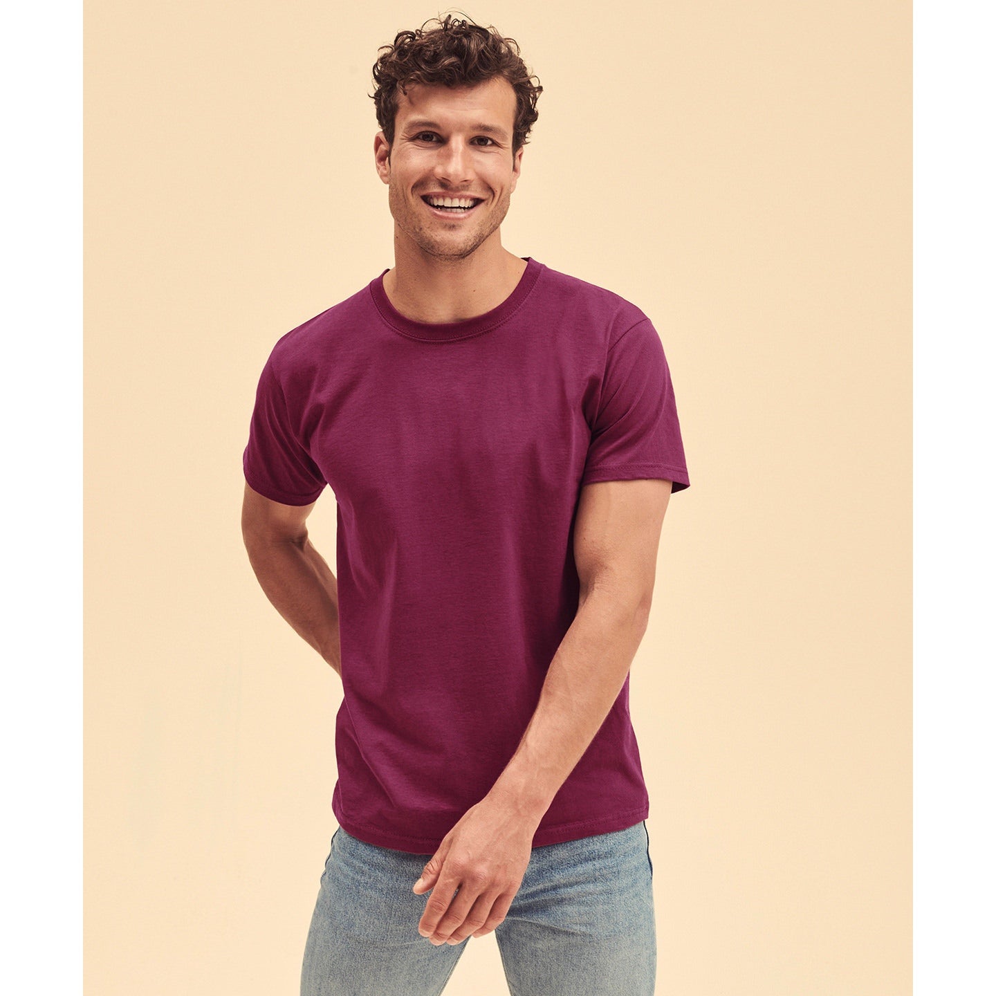 Fruit Of The Loom Valueweight T - Heather Grey*