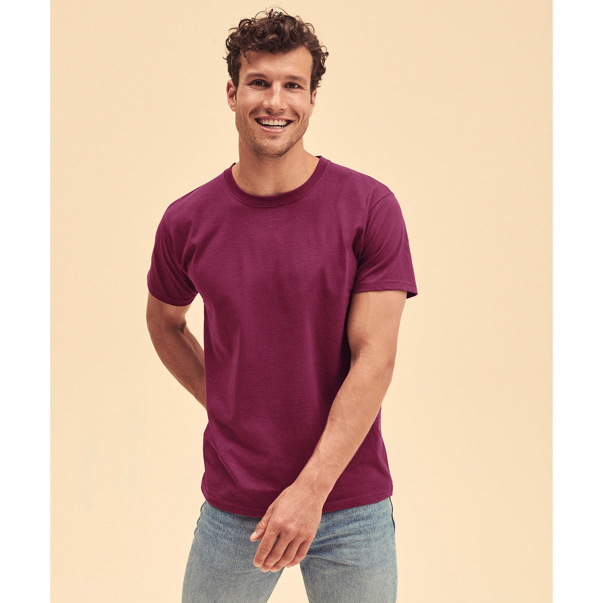 Fruit Of The Loom Valueweight T - Dark Heather Grey