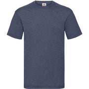 Fruit Of The Loom Valueweight T - Vintage Heather Navy
