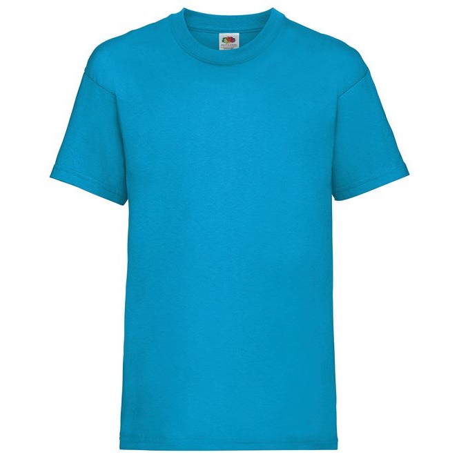 Fruit Of The Loom Kids Valueweight T - Azure Blue