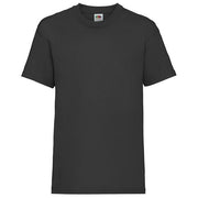 Fruit Of The Loom Kids Valueweight T - Black