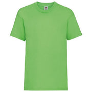 Fruit Of The Loom Kids Valueweight T - Lime