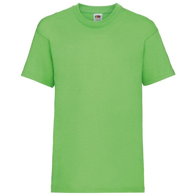 Fruit Of The Loom Kids Valueweight T - Lime
