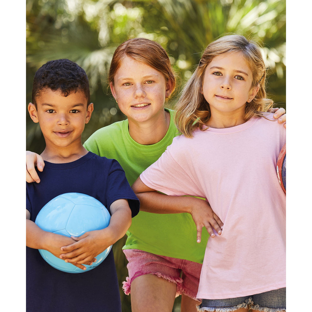Fruit Of The Loom Kids Valueweight T - Vintage Heather Navy