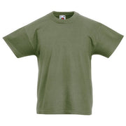 Fruit Of The Loom Kids Original T - Classic Olive