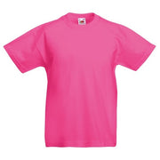 Fruit Of The Loom Kids Original T - Fuchsia