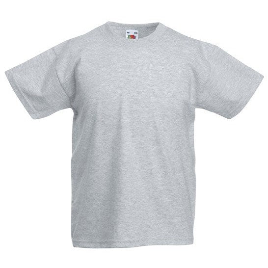 Fruit Of The Loom Kids Original T - Heather Grey