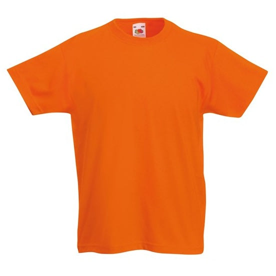 Fruit Of The Loom Kids Original T - Orange