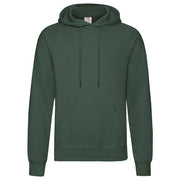 Fruit Of The Loom Classic 80/20 Hooded Sweatshirt - Bottle Green*