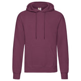 Fruit Of The Loom Classic 80/20 Hooded Sweatshirt - Burgundy*