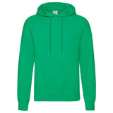 Fruit Of The Loom Classic 80/20 Hooded Sweatshirt - Kelly Green