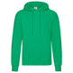 Fruit Of The Loom Classic 80/20 Hooded Sweatshirt - Kelly Green