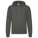Fruit Of The Loom Classic 80/20 Hooded Sweatshirt - Light Graphite*