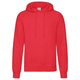 Fruit Of The Loom Classic 80/20 Hooded Sweatshirt - Red