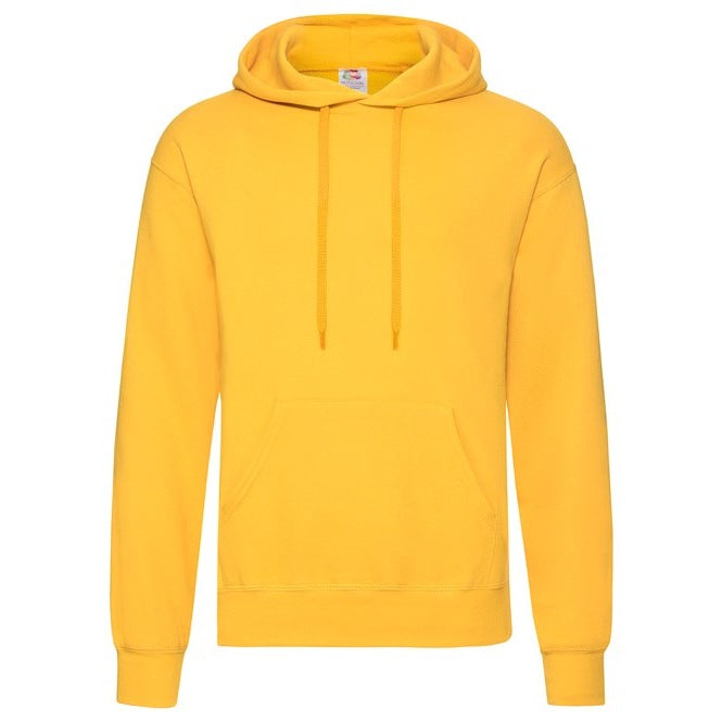Fruit Of The Loom Classic 80/20 Hooded Sweatshirt - Sunflower