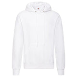 Fruit Of The Loom Classic 80/20 Hooded Sweatshirt - White*