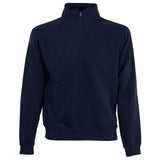 Fruit Of The Loom Classic 80/20 Zip Neck Sweatshirt