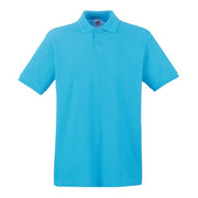 Fruit Of The Loom Premium Polo - Azure Blue