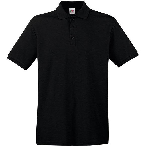 Fruit Of The Loom Premium Polo - Black