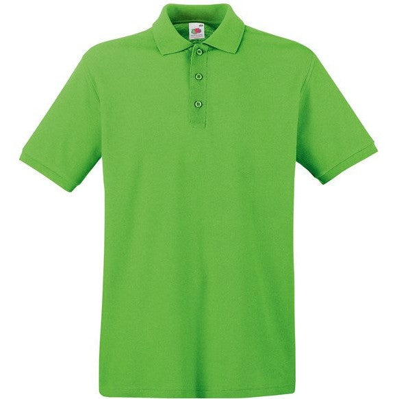 Fruit Of The Loom Premium Polo - Lime