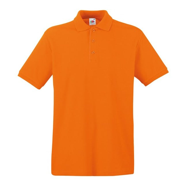 Fruit Of The Loom Premium Polo - Orange