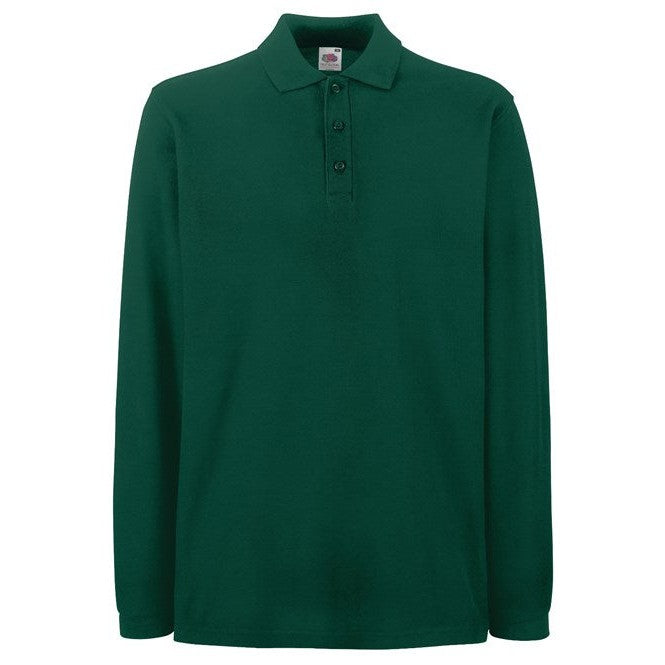 Fruit Of The Loom Premium Long Sleeve Polo