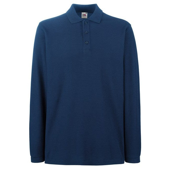 Fruit Of The Loom Premium Long Sleeve Polo